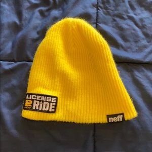 Neff Yellow License 2 ride hat